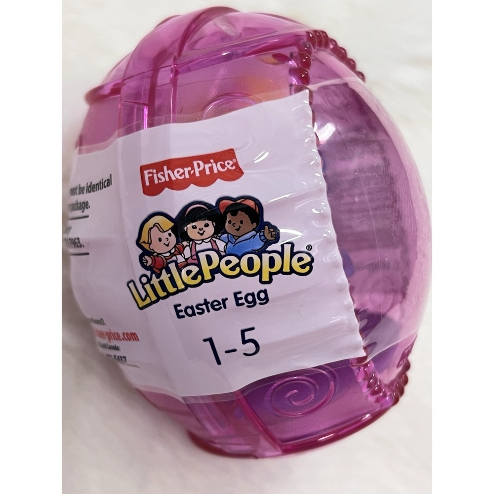 New Fisher Price Little People Easter Tippity-Top Egg Sarah Lynn Spring Holiday - Picture 2 of 4